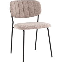 Stool Group Кэрол без подлокотников FDC9003 DC2635-4A grey (букле серый/черные ножки)