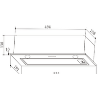 Кухонная вытяжка Weissgauff Fiona 60 X - Превью изображения №2 — Интернет-магазин Time-Shop