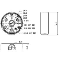 Крепление для камер видеонаблюдения Dahua DH-PFA135 - Превью изображения №7 — Интернет-магазин Time-Shop
