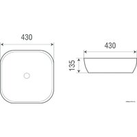 Умывальник WeltWasser Elbach 2198 - Превью изображения №3 — Интернет-магазин Time-Shop
