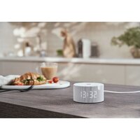 Умная колонка Яндекс Станция Мини 2 с часами (серый опал) - Превью изображения №12 — Интернет-магазин Time-Shop