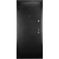 Металлическая дверь Guard Классика MG60 97х205 правая (черное серебро/белый ясень) - Превью изображения №2 — Интернет-магазин Time-Shop