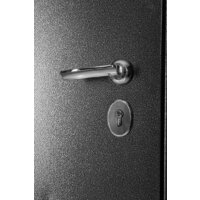 Металлическая дверь Guard Классика MG60 97х205 правая (черное серебро/белый ясень) - Превью изображения №9 — Интернет-магазин Time-Shop