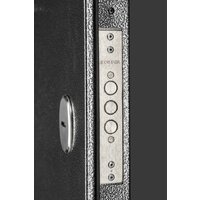 Металлическая дверь Guard Классика MG60 97х205 правая (черное серебро/белый ясень) - Превью изображения №6 — Интернет-магазин Time-Shop