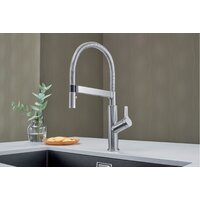 Смеситель Blanco Solenta-S Senso рычаг справа (хром) - Превью изображения №2 — Интернет-магазин Time-Shop