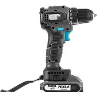 Дрель-шуруповерт Tesla TCD12BL 834528 (с 2-мя АКБ, кейс) - Превью изображения №3 — Интернет-магазин Time-Shop
