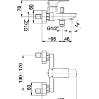 Смеситель Armatura Mokait 5534-010-00 - Превью изображения №2 — Интернет-магазин Time-Shop
