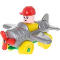 Полесье Юный путешественник 55378 Самолет (серый)
