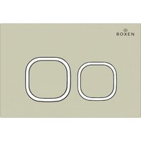 Унитаз подвесной Roxen Cube bidet в комплекте с инсталляцией StounFix Dual Fresh 6 в 1 966554 (кнопка: бежевый) - Превью изображения №9 — Интернет-магазин Time-Shop