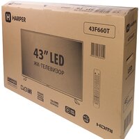 Телевизор Harper 43F660T - Превью изображения №9 — Интернет-магазин Time-Shop