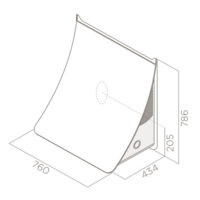 Кухонная вытяжка Elica NUAGE DRYWALL/F/75 - Превью изображения №2 — Интернет-магазин Time-Shop