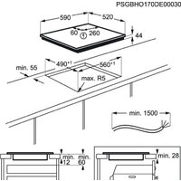 Варочная панель AEG IKB64410FB - Превью изображения №3 — Интернет-магазин Time-Shop