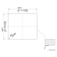Кухонная мойка Blanco Andano 450-U (без клапана-автомата) - Превью изображения №5 — Интернет-магазин Time-Shop