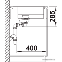Кухонная мойка Blanco Solis 340/180-IF/A 526132 (правая, полированная) - Превью изображения №5 — Интернет-магазин Time-Shop
