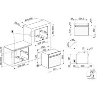 Электрический духовой шкаф Smeg SOP6302TX - Превью изображения №2 — Интернет-магазин Time-Shop