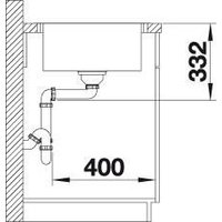 Кухонная мойка Blanco Lemis XL 6 S-IF Compact 525110 (серебристый) - Превью изображения №6 — Интернет-магазин Time-Shop