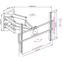 Кронштейн для телевизора Kromax ATLANTIS-55 - Превью изображения №2 — Интернет-магазин Time-Shop