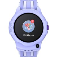 Детские умные часы Elari KidPhone 4G Wink (сиреневый) - Превью изображения №7 — Интернет-магазин Time-Shop