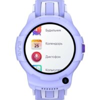 Детские умные часы Elari KidPhone 4G Wink (сиреневый) - Превью изображения №11 — Интернет-магазин Time-Shop