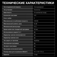 Встраиваемая посудомоечная машина Hyundai HBD 685 - Превью изображения №32 — Интернет-магазин Time-Shop