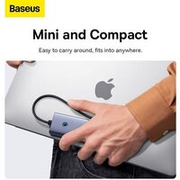 Док-станция Baseus UltraJoy Series 6-Port Hub Docking Station B00052802811-00 - Превью изображения №4 — Интернет-магазин Time-Shop