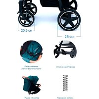 Коляска прогулочная «книга» Tomix Stella HP-777 (серый) - Превью изображения №13 — Интернет-магазин Time-Shop