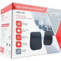 Акустика Gembird SPK-100 (черный) - Превью изображения №4 — Интернет-магазин Time-Shop