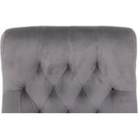 Офисное кресло Бюрократ T-9928SL Fabric (серый Italia 26/крестовина металл хром) - Превью изображения №4 — Интернет-магазин Time-Shop