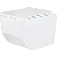 Унитаз подвесной Roxen Boro в комплекте с инсталляцией StounFix Dual Fresh 6 в 1 966418 (кнопка: серый бетон) - Превью изображения №5 — Интернет-магазин Time-Shop