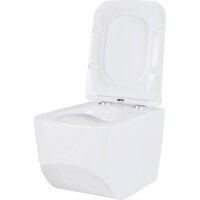 Унитаз подвесной Roxen Boro в комплекте с инсталляцией StounFix Dual Fresh 6 в 1 966418 (кнопка: серый бетон) - Превью изображения №6 — Интернет-магазин Time-Shop