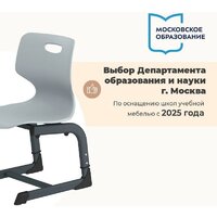 Детский стул Sheffilton SHT-S-TN21/3-5 а3-5 (серый/антрацит) - Превью изображения №5 — Интернет-магазин Time-Shop