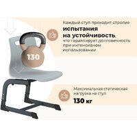 Детский стул Sheffilton SHT-S-TN21/3-5 а3-5 (серый/антрацит) - Превью изображения №2 — Интернет-магазин Time-Shop