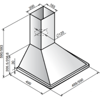 Кухонная вытяжка Elikor Оптима 60П-400-П3Л (белый) - Превью изображения №2 — Интернет-магазин Time-Shop