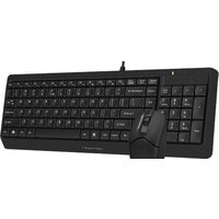 Офисный набор A4Tech Fstyler F1512 (черный) - Превью изображения №4 — Интернет-магазин Time-Shop