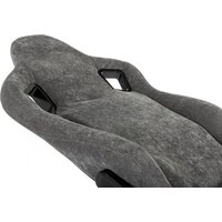 Игровое (геймерское) кресло Zombie Ghost Fabric (серый Light-19) - Превью изображения №2 — Интернет-магазин Time-Shop