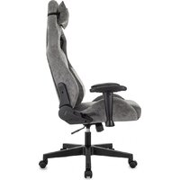 Игровое (геймерское) кресло Zombie Ghost Fabric (серый Light-19) - Превью изображения №3 — Интернет-магазин Time-Shop