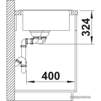 Кухонная мойка Blanco Legra 8 526224 (антрацит) - Превью изображения №5 — Интернет-магазин Time-Shop