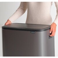 Мусорное ведро Brabantia Bo Touch Bin 60 л (платиновый) - Превью изображения №11 — Интернет-магазин Time-Shop