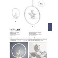 Подвесная люстра Arte Lamp Paradise A6065SP-1WH - Превью изображения №2 — Интернет-магазин Time-Shop