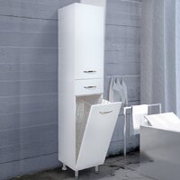  Onika Шкаф-пенал для ванной Модерн 26.17 L с корзиной (402606) - Превью изображения №3 — Интернет-магазин Time-Shop