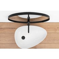 Умывальник Rea Greta 55 (белый) - Превью изображения №3 — Интернет-магазин Time-Shop