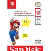 Карта памяти SanDisk Nintendo Switch Licensed Card Super Mario Edition microSDXC 256GB SDSQXAO-256G-GN3ZN - Превью изображения №5 — Интернет-магазин Time-Shop