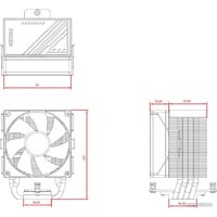 Кулер для процессора ID-Cooling Frozn A400 ARGB - Превью изображения №6 — Интернет-магазин Time-Shop