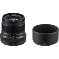 Объектив FUJINON XF50mm F2 R WR (черный) - Превью изображения №4 — Интернет-магазин Time-Shop