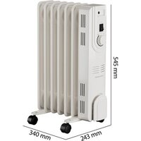 Масляный радиатор Gotze & Jensen OH701 - Превью изображения №6 — Интернет-магазин Time-Shop