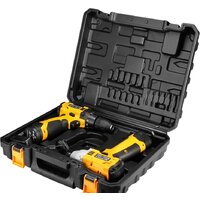  Deko SET 063-4107 (шуруповерт, винтоверт, 2 АКБ, кейс) - Превью изображения №5 — Интернет-магазин Time-Shop