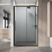 Душевая дверь Niagara Nova NG-34-12AGR 120x195 (графит/прозрачное стекло) - Превью изображения №8 — Интернет-магазин Time-Shop