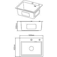 Кухонная мойка Diadonna S5040-2 - Превью изображения №3 — Интернет-магазин Time-Shop