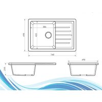 Кухонная мойка Berge BR-7602 + Like F8005022 (черный) - Превью изображения №21 — Интернет-магазин Time-Shop