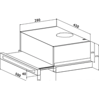 Кухонная вытяжка Korting KHP 5637 GNX - Превью изображения №2 — Интернет-магазин Time-Shop